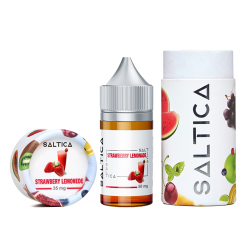 Saltica Strawberry Lemonade (Çilek Limonata) Salt Likit